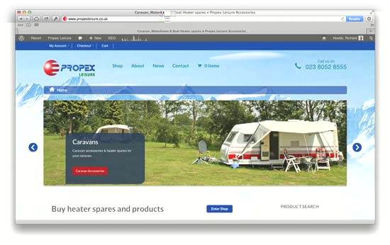 Propex Leisure Website